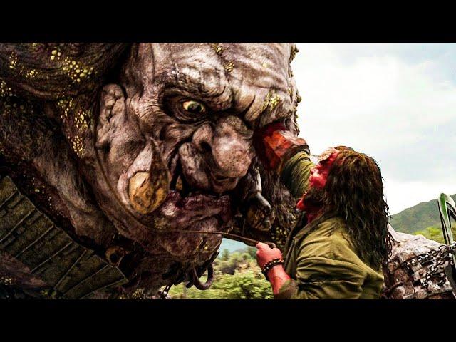 Hellboy vs Giants   Fight Scene   Hellboy  2019  Movie CLIP