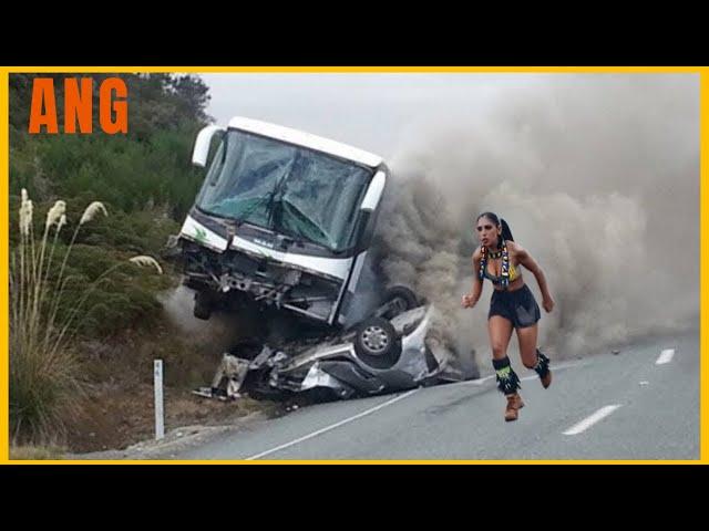 250 SHOCKING Car Crashes Moments Compilation 2024: Idiots in Cars Caught On Camera