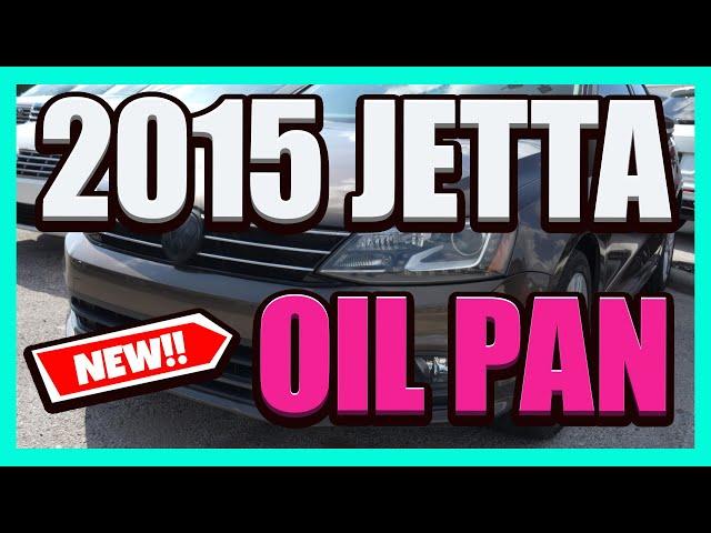 2015 Jetta Oil Pan Install