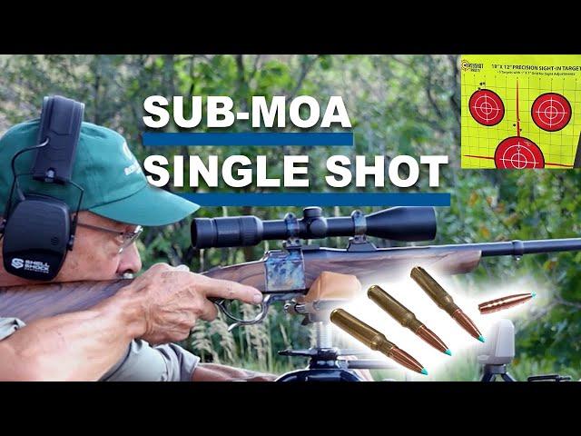 Shooting Sub MOA with the Parkwest Arms SD-10!