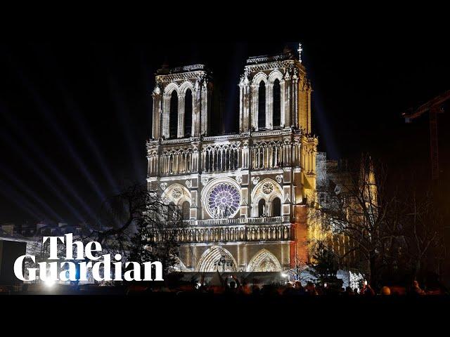 Notre Dame reopening: Macron joined by Trump and world leaders for Paris ceremony – watch live