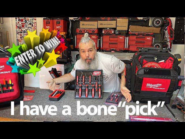 JakeOfALL needs your help!  How can we PACKOUT MOD the Milwaukee Tool pick set?  WIN FREE TOOLS