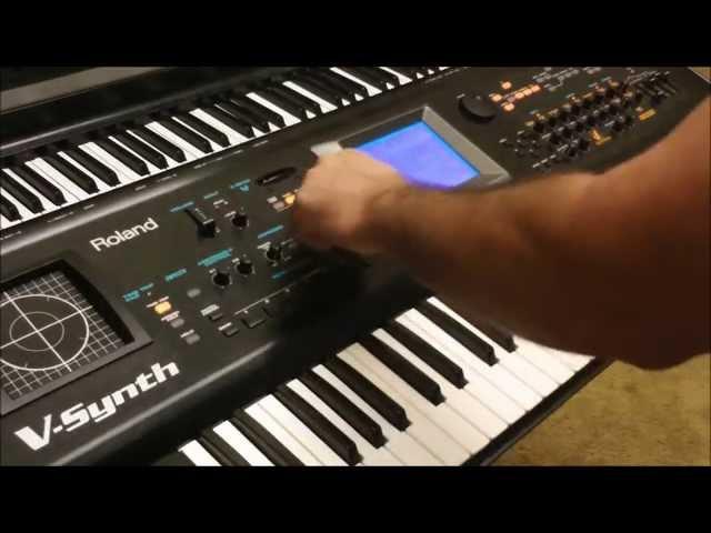 Fun with Roland V Synth Presets