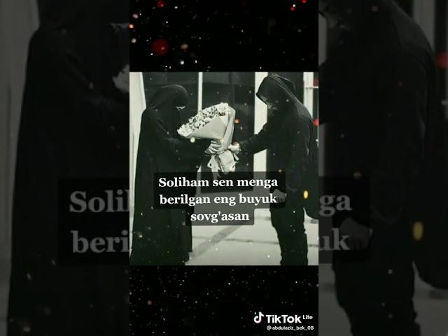 SOLIHAM  (qamentariya kutib qolaman)