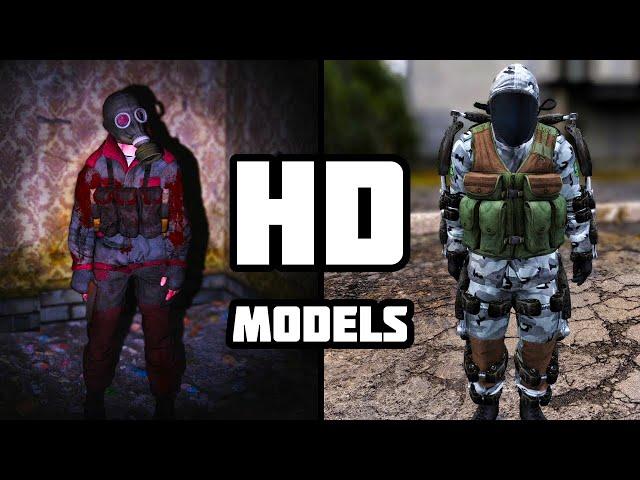 HD Models - Monolith and Zombified - Stalker Anomaly Addon Showcase