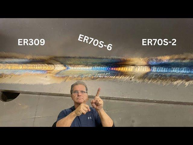 TIG Welding Carbon Steel & Comparing ER70S-2, ER70S-6, & ER309