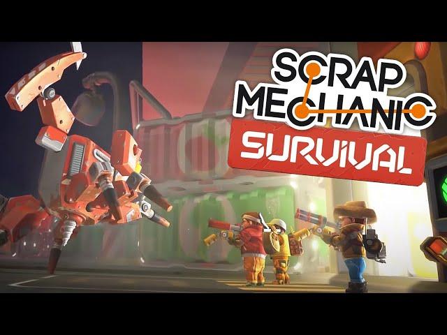 Scrap Mechanic Survival | Мое мнение и разбор трейлера