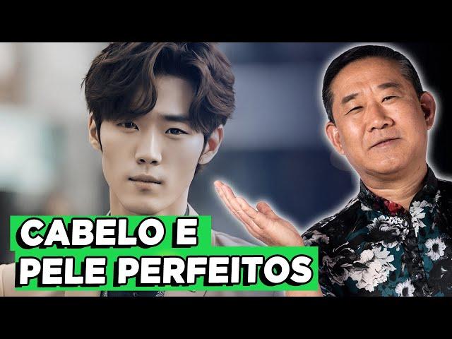 ÚNICA ERVA FAZ VOCÊ VIRAR COREANO COM PELE DE PÊSSEGO E CABELUDO | Peter Liu