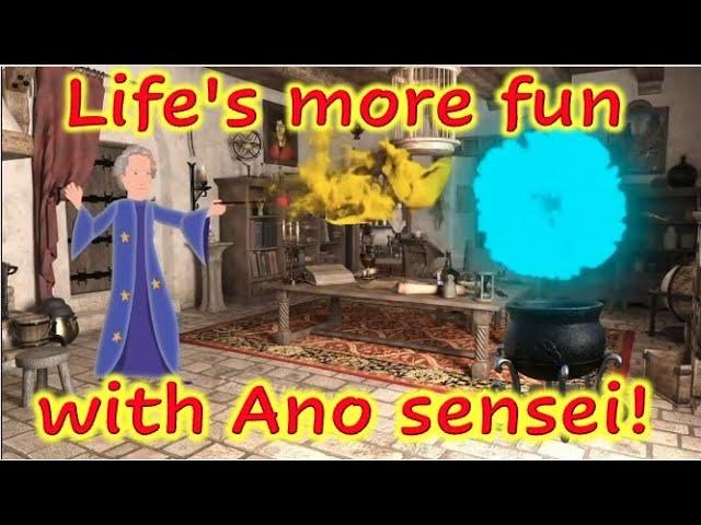 ‍Life's more fun with ano sensei! 