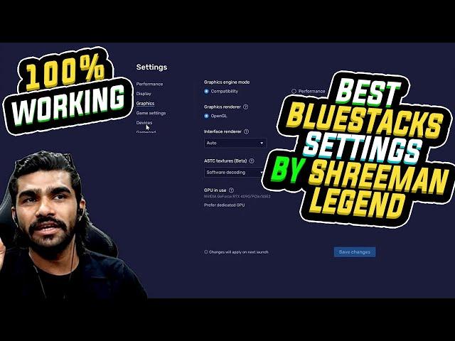 Bluestacks 5 Settings for Low end PC by Shreeman Legend | Play Bgmi in PC ( 100% Working )