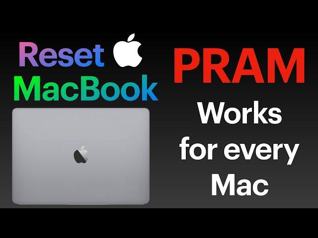 How to Reset MacBook PRAM / NVRAM | Reset NVRAM or PRAM on your Mac