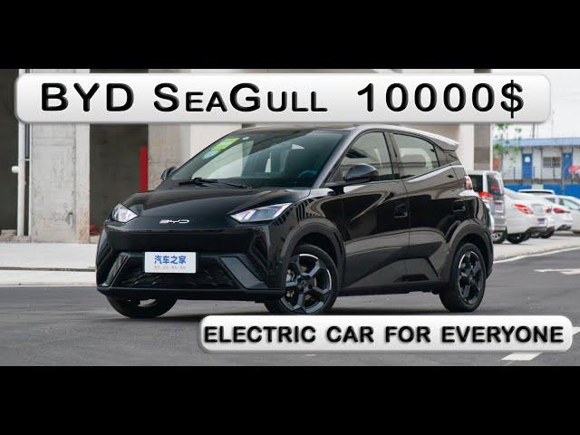 BYD SeaGull | cost effective Chinese EV 2023