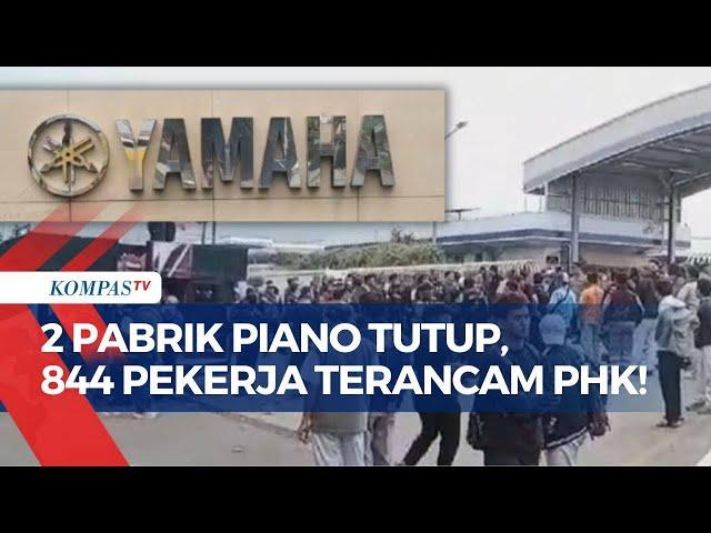 Usai Sritex, 2 Pabrik Piano Yamaha Ikut Tutup, Ratusan Karyawan Terancam PHK!