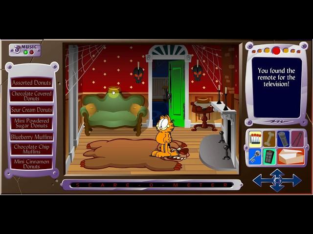 Garfield Walkthrough, Scary Scavenger Hunt 2