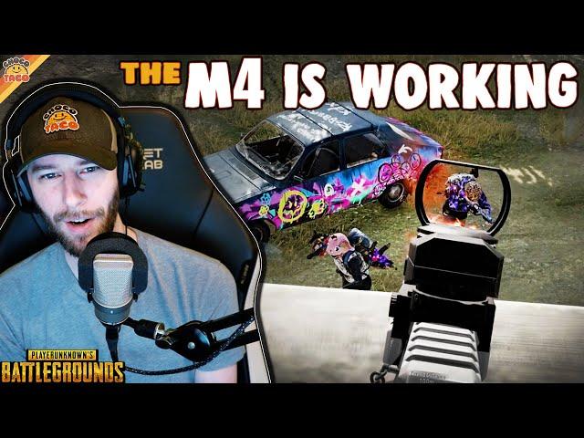 The M4 is Putting In Work ft. HollywoodBob | chocoTaco PUBG Erangel Duos Gameplay