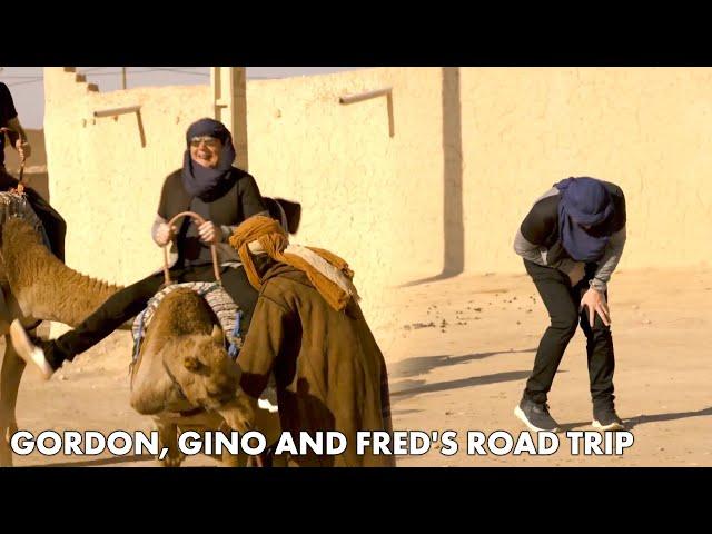 Gordon Ramsay Gets Hurt While Riding A Camel | Gordon, Gino and Fred's Road Trip