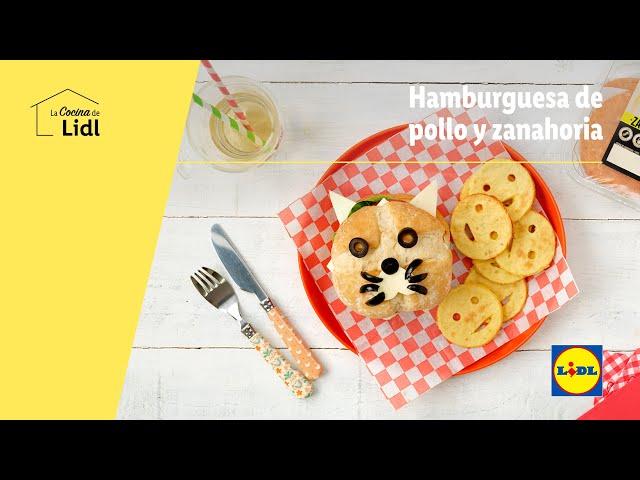 Hamburguesa de pollo y zanahoria - Recetas Infantiles | Lidl España