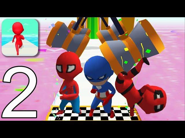 FUN RACE 3D - Walkthrough Gameplay Part 2 - LEVELS 14 - 21 (iOS Android)