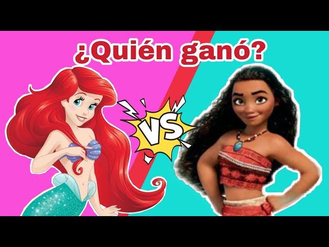 ARIEL VS MOANA / Batallas de rap -Yessi tu amiga