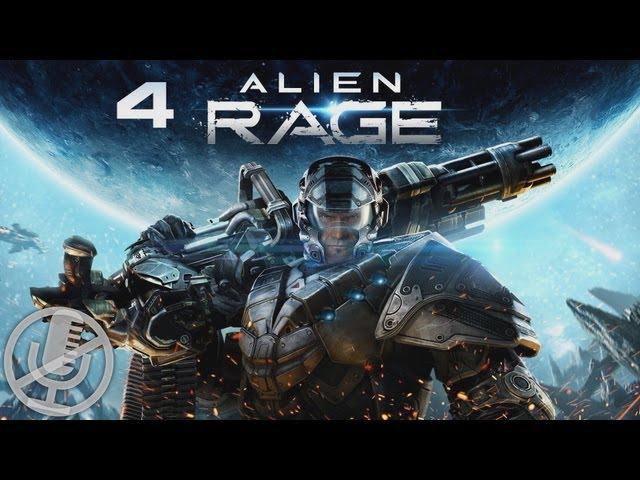 Alien Rage Прохождение На "Жестокой" Сложности #4 — Разрушение