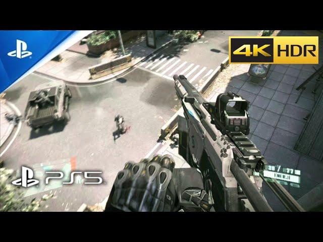 (PS5) Crysis 2 Remastered: Ultra Graphics Gameplay (4K UHD 60FPS HDR)