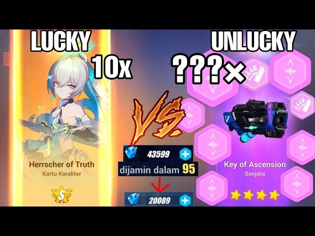 Honkai impact 3 Ver 6.3 SEA : F2P Herrscher of Truth Gacha Lucky VS Unlucky Gacha