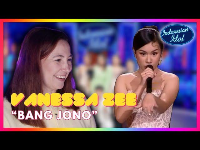 Vanessa Zee "Bang Jono" | Indonesian Idol 2025 Spektakler Show 5 | Mireia Estefano