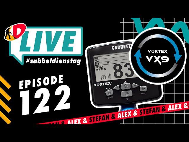 Garrett Vortex VX9 — 2.07 Update | Episode 122 —  Crazy Detectors Live