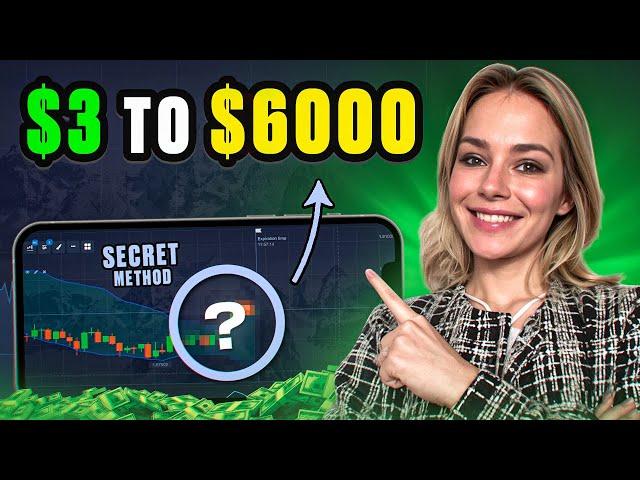 Turn $3 to $6000 with 99% WIN RATE Binary option strategy |  Pocket Option trading strategy