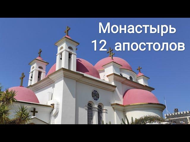 Израиль.Капернаум. Церковь 12 апостолов. /Israel.Capernaum. Church of the 12 Apostles.