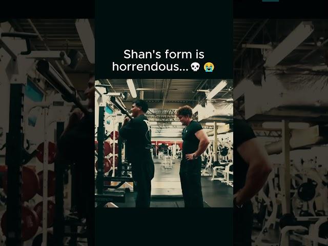 Shan Should Start Training Legs... #shan #gym #connor #sinann #physique #fitness #bodybuilding