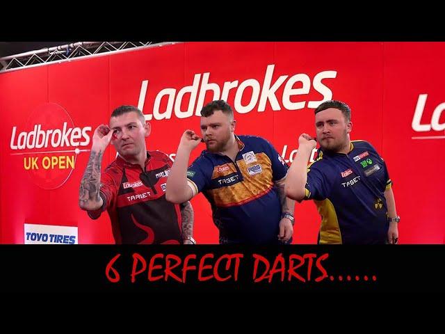 9 Darter Attempts 2025 UK Open (Main Stage)