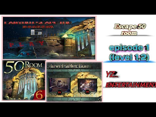 50 room escape game......1,2 level complete episode 1#gamingvideos #gaming