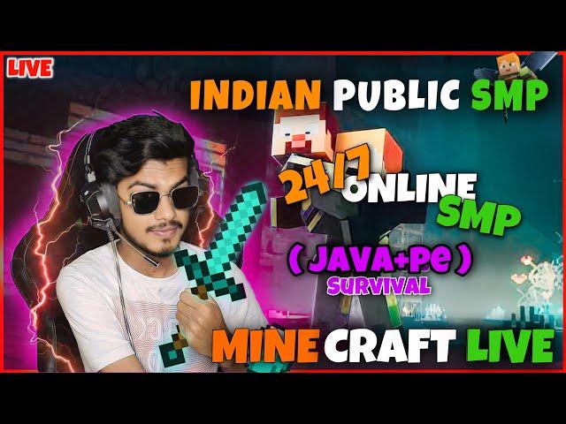 MINECRAFT BED WARS LIVE STREAM INDIA |24/7 Online PIKA NETWORK ServerJAVA+PE |HINDI GAMEPLAY