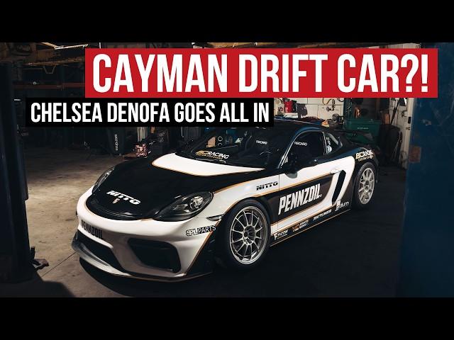 Chelsea Denofa's 718 Cayman Is The Perfect Drift Porsche We've Been Dreaming of