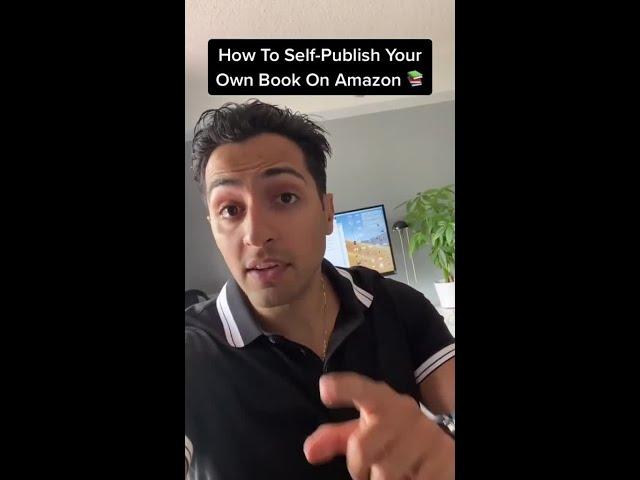 How To Self-Publish Your Own Book On Amazon   #Shorts