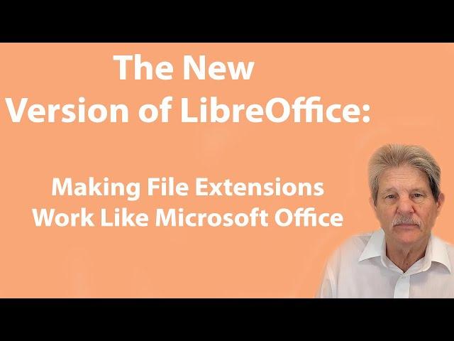 LibreOffice Settings New Version