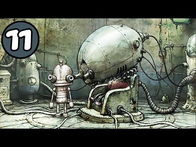 РОБОТ - МУСОРЩИК спасает город ЧАСТЬ#11 ИГРА MACHINARIUM на канале Мистер Игрушкин