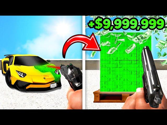 Everything I SHOOT Becomes MONEY in GTA 5!