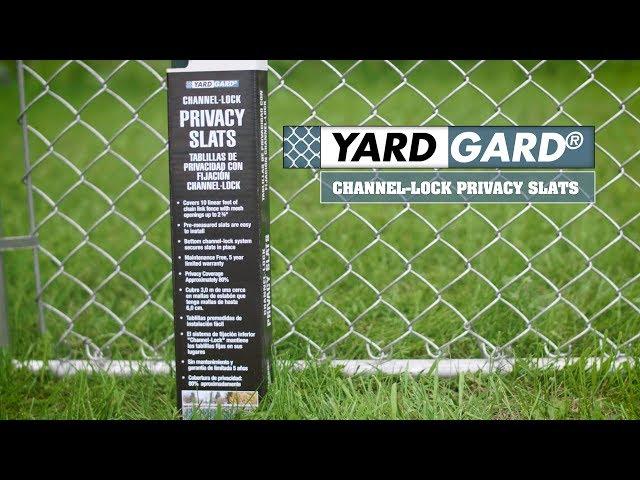 YardGard Channel Lock Privacy Slats