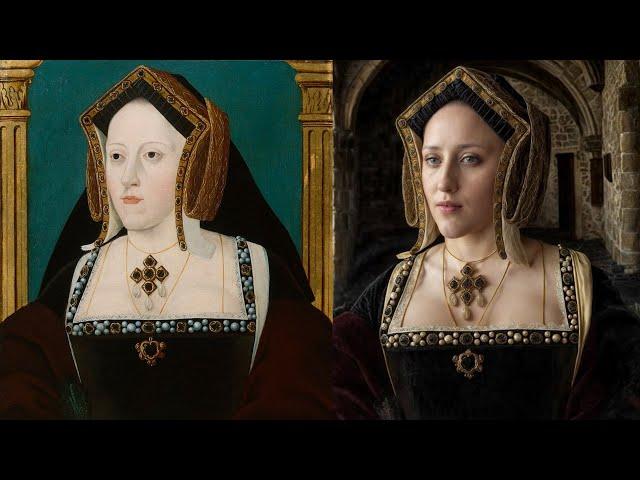 Henry VIII and His Queens Brought To Live with AI: You've Never Seen Them Like This Before