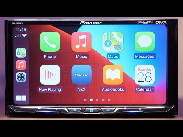 Pioneer DMH-1500NEX Review Apple CarPlay and WebLink and YouTube