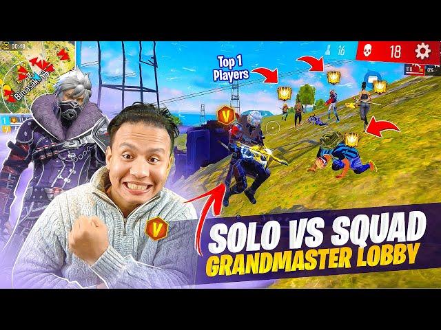 Solo Rule in Bimasakti  40 Grandmaster Squad Alive in Last Circle  Tonde Insane 1 vs 4 Gameplay