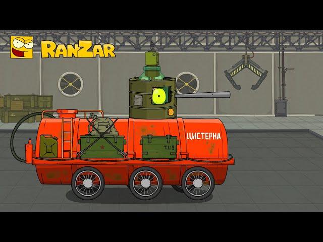 Am I a Tank now? (eng sub) RanZar Cartoons about tanks