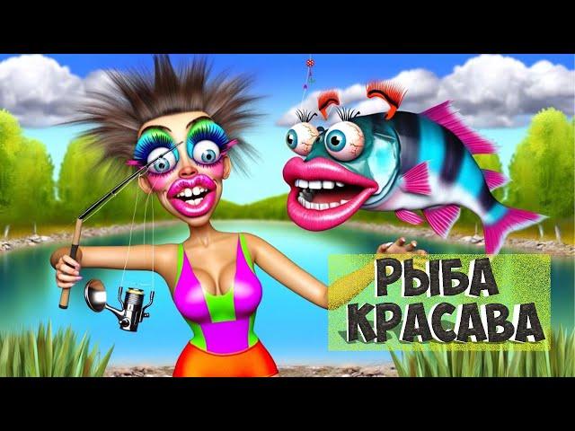 РЫБА ''КРАСАВА'' ,ТАКОГО ВЫ НЕ ВИДЕЛИ!! РЕКОМЕНДУЮ!!!