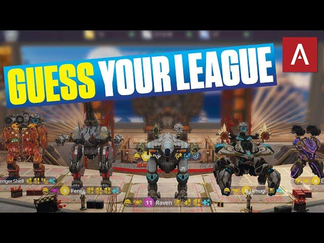 Guess Your League Ep.2 + Eiffel Titan Giveaway Winners… War Robots