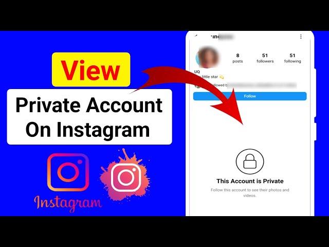 How to View Private Account on Instagram 2024 | View Private Instagram Account |