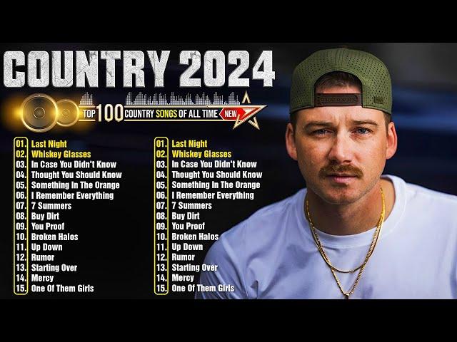 Country Music Playlist 2024Chris Stapleton, Morgan Wallen, Brett Young, Thomas Rhett, Jordan Davis