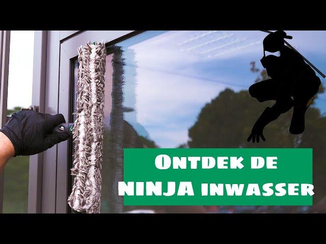 De ErgoTec NINJA Inwasser: de beste inwasser voor glasbewassing