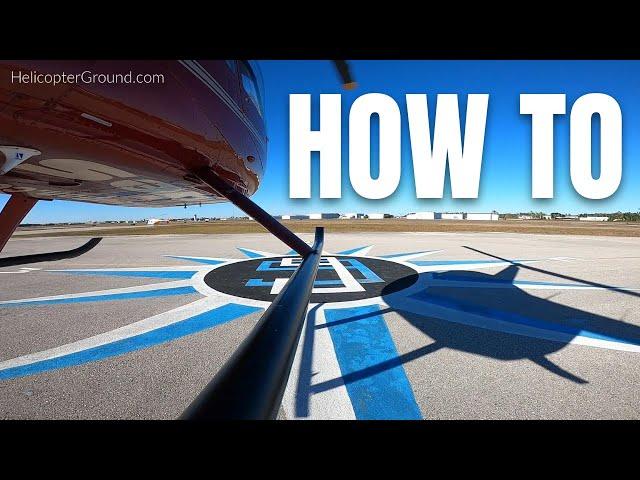 How To Master Helicopter Hovering In The Robinson R-44